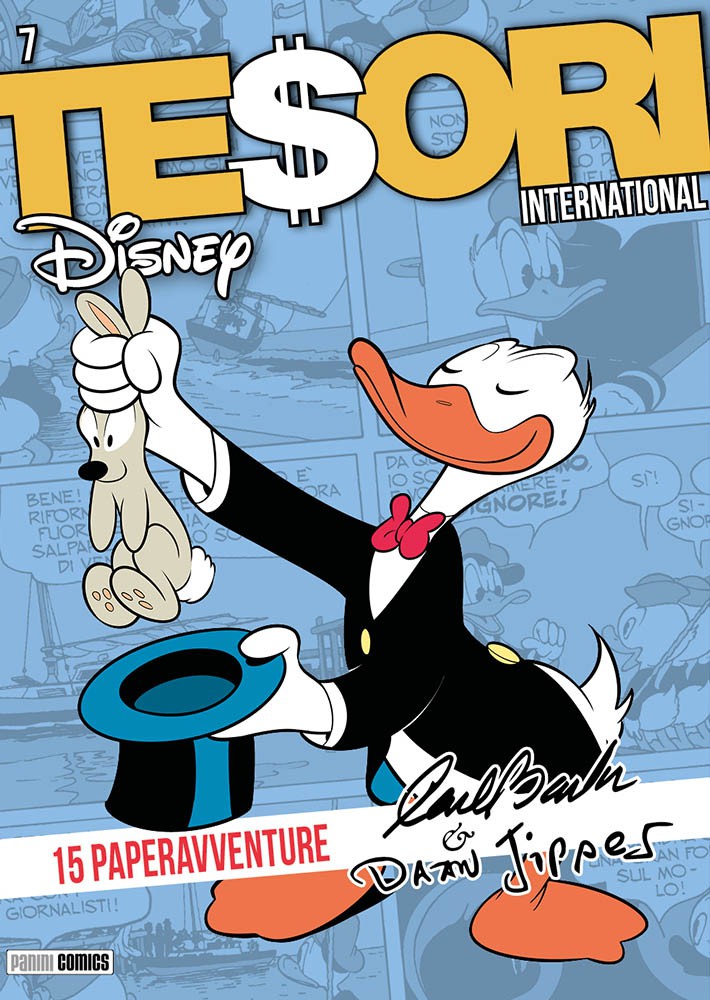 Cover Tesori International 7 - 15 paperavventure di Carl Barks e Daan Jippes