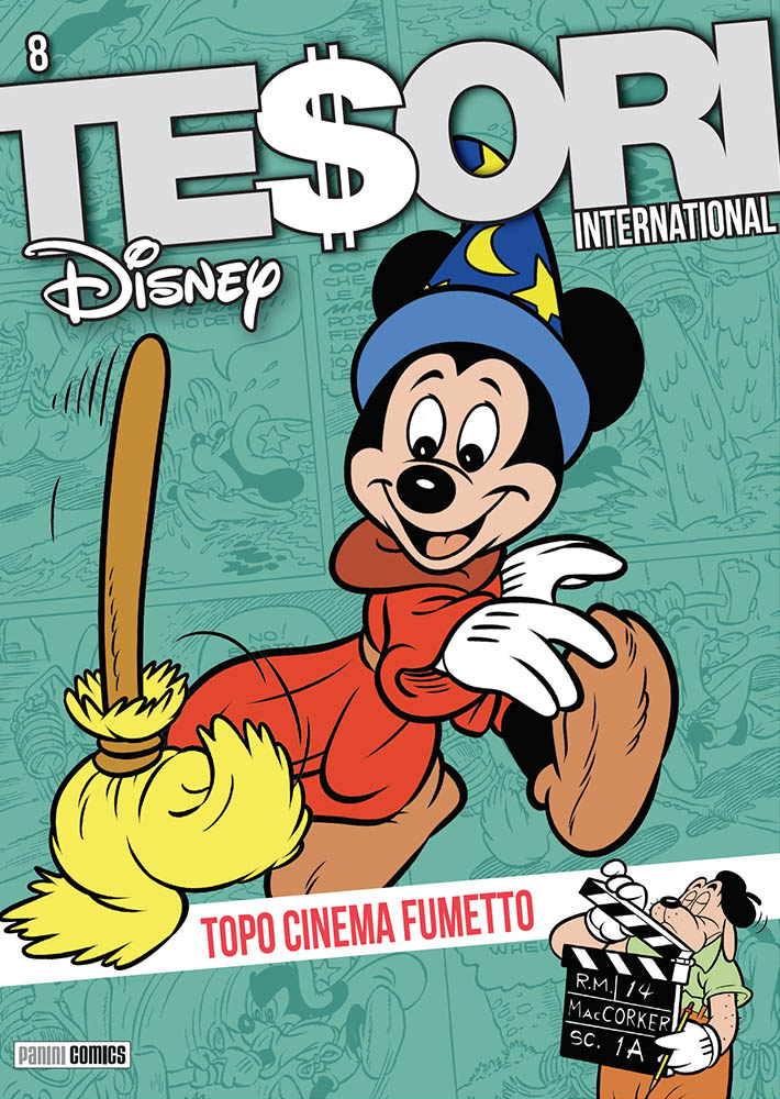 Cover Tesori International 8: Topo cinema fumetto