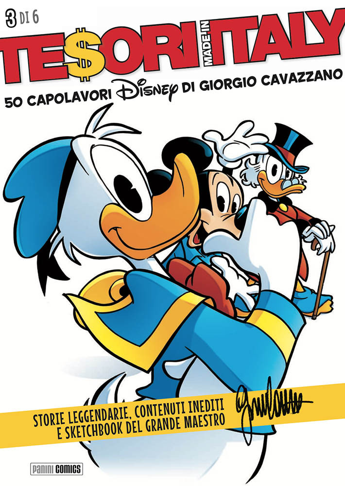 Cover Tesori Made in Italy 3 - 50 capolavori Disney di Giorgio Cavazzano - 3 di 6